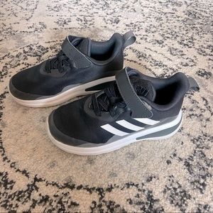 Toddler Black Adidas Tennis Shoes Size 10k